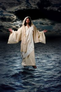 Jesus Walking Water